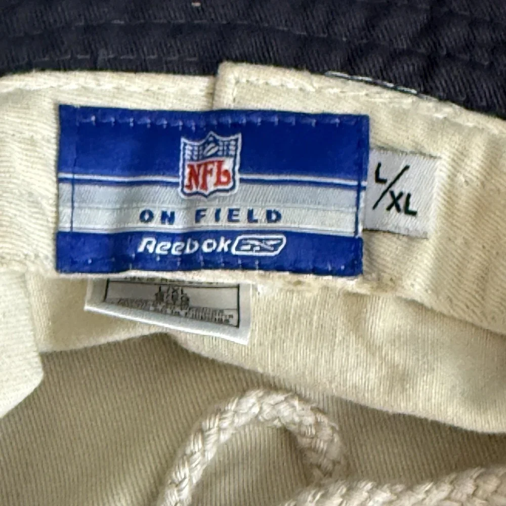 NFL On Field St Louis Rams Boonie Hat Reebok L XL Khaki Bucket Safari‎ Cap